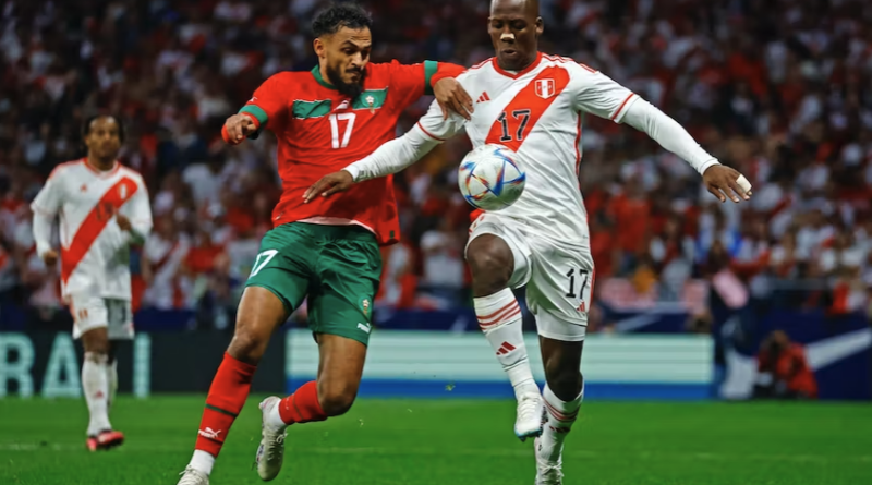 Morocco held to a draw by Peru in a friendly