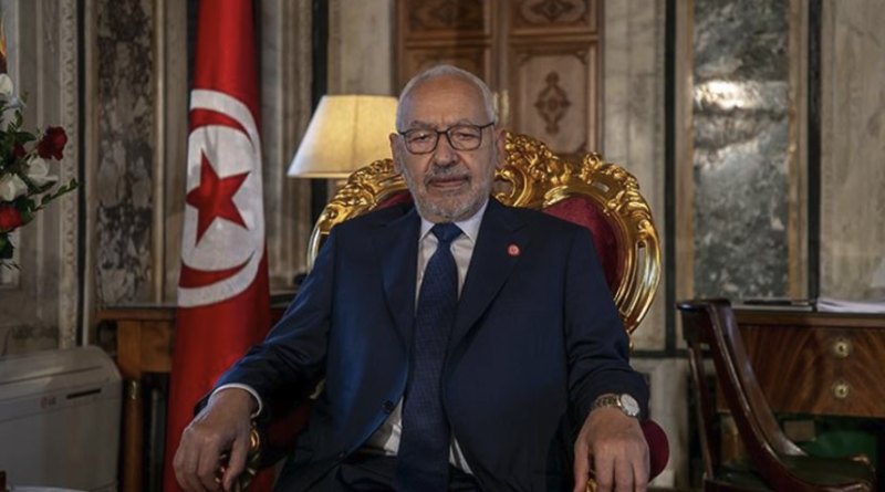 ghannouchi the leader of ennahda islamic party of tunisia